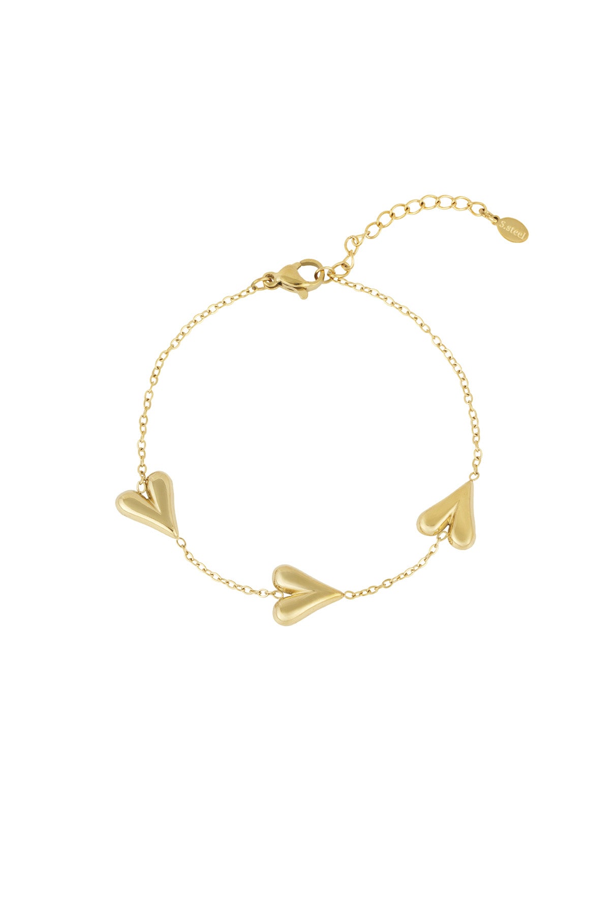 Armband Hearts Day - goud