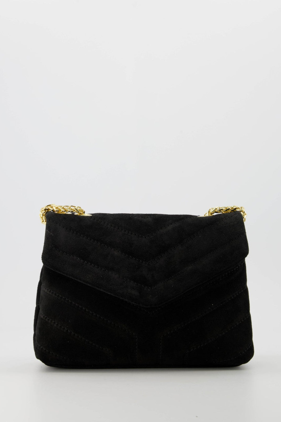Crossbody bag Celine suède (leer) - Black