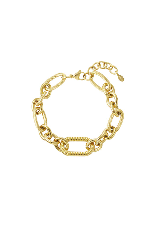Armband Bold Chain - goud
